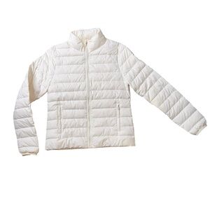 Tori Burch white Packable Down Jacket S